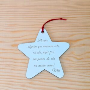 Estrela de Natal - Saudade